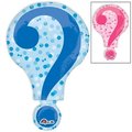 Loonballoon Gender REVEAL Large Question Mark Party BABY Shower BOY or GIRL Mylar BALLOON LB-BB-32533-02